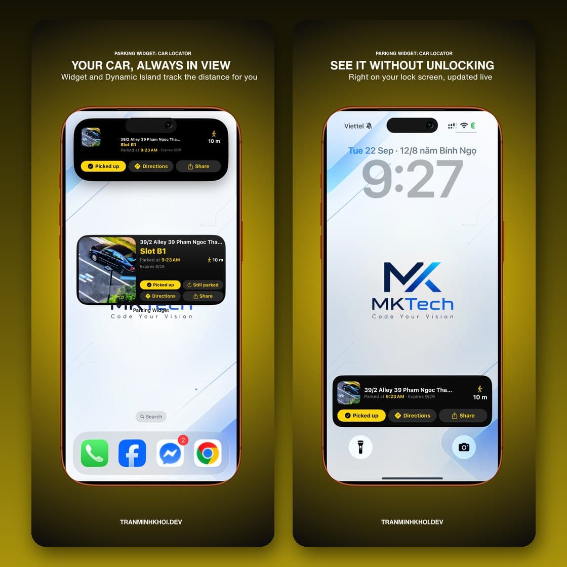Parking Widget: Car Locator